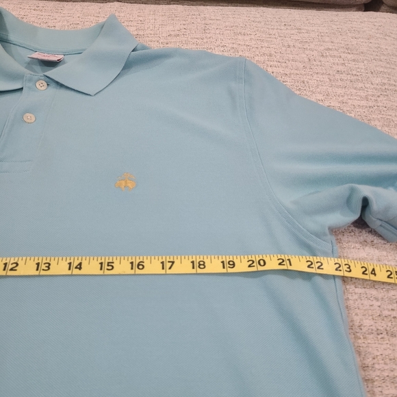 Brooks Brothers 346 & Performance Polo Shirts Lot Of 3 Size Large Mens Blue Red - Picture 11 of 16